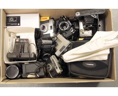 Cameras, a group of various cameras including Polaroid, Zeiss and others (a lot)