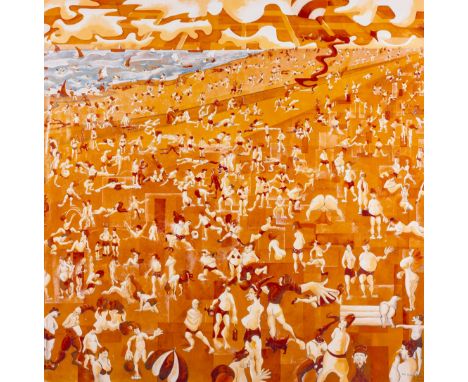 Lionel Van den Boogaerde (XX) 'Ons Belgikske, Joyeuse' (1999)Serigraphy.Signed, titled and dated lower right.Titled, signed a