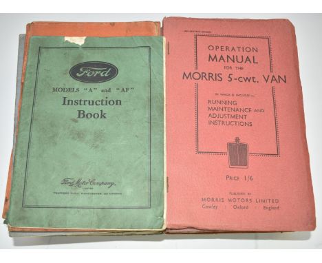 Motoring books including Austin Seven Source book, Building and Racing my 750, One Off I Build a Ford 10 Sports Car, Triumph 