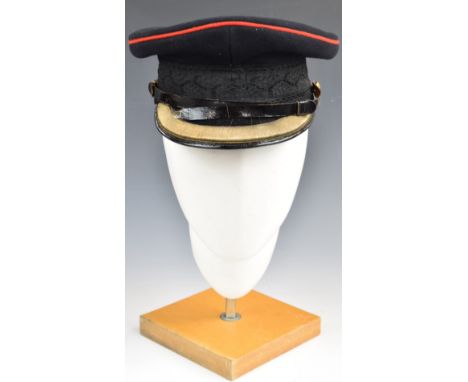 British Army Wessex Regiment officer's dress cap with back badgeConsigned by the Soldiers of Gloucestershire Museum Trust 