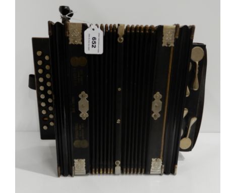 A German 19 button accordion Condition Report: Available upon request