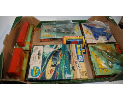 Three Dinky aircraft models, Dinky kit etc Condition Report: Available upon request