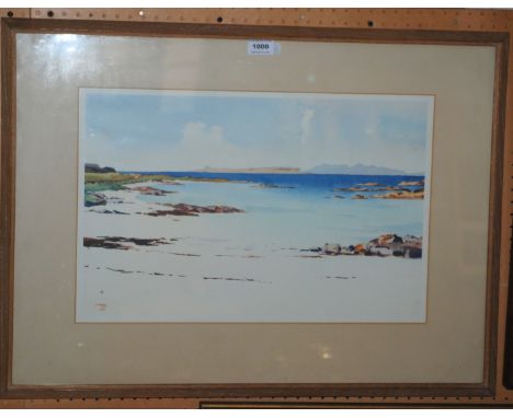 AFTER MARY HOLDEN BIRD Island Sunlight, print, 35 x 53cm Condition Report: Available upon request
