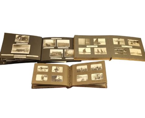Local Interest: 3 x Vintage Photograph Albums 1930's containing photos of Norfolk Locations & The Russian Ballet 
