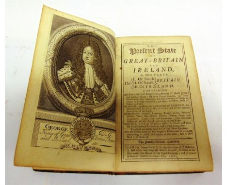 [TOPOGRAPHY]  [Miege, Guy]. The Present State of Great-Britain and Ireland, in three parts, I. Of South Britain, II. Of North