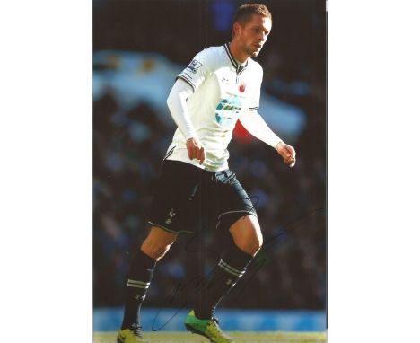 Football Gylfi Sigurdsson 12x8 signed colour photo playing for Spurs. Gylfi Sigurdsson alternatively Gylfi Thor Sigurdsson; b