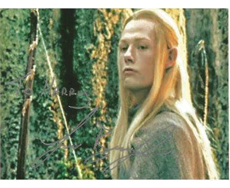 Jorn Benzon signed 7 x 5 colour Lord of thr Rings photo to Harry. He is a Danish born New Zealand actor and portrays the char