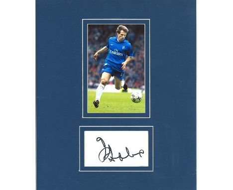 Gianfranco Zola 12x10 mounted colour signature piece of the Chelsea great. Gianfranco Zola born 5 July 1966 is an Italian for