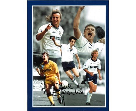 Ossie Ardiles Signed Tottenham Hotspur Montage 12x16 Photo. Good Condition. All signed items come with our certificate of aut