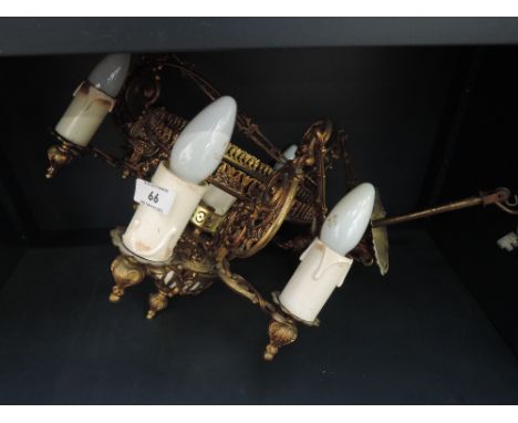A reproduction light fitting