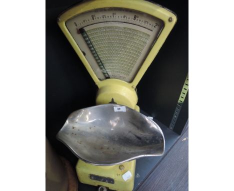 A set of vintage shop scales