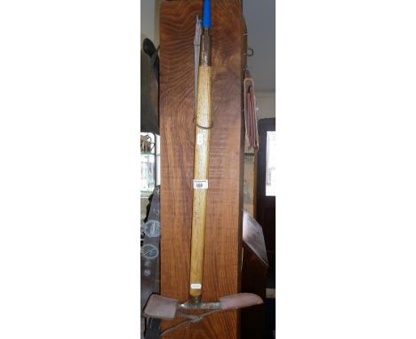 Pre-war mountaineers climbing axe by Stubai of Austria - with original leather blade covers