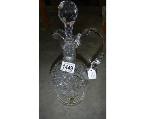A Waterford crystal decanter