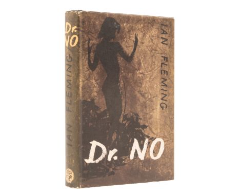 Fleming (Ian) Dr. No, first edition, internally clean, original first state plain black boards, dust-jacket, slight toning on