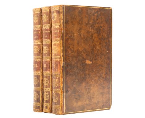 [Austen (Jane)] Mansfield Park: A Novel, 3 vol., second edition, ink ownership inscription of Edward Knatchbull dated 1838 to
