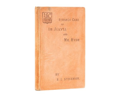 Stevenson (Robert Louis) Strange Case of Dr. Jekyll and Mr. Hyde, first English edition, cloth issue, 1p. advertisement, book