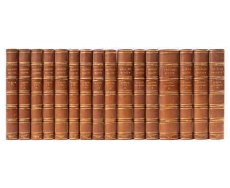 Burton (Sir Richard Francis, translator) The Book of the Thousand Nights and a Night, 16 vol. (including 6 vol. Supplement), 