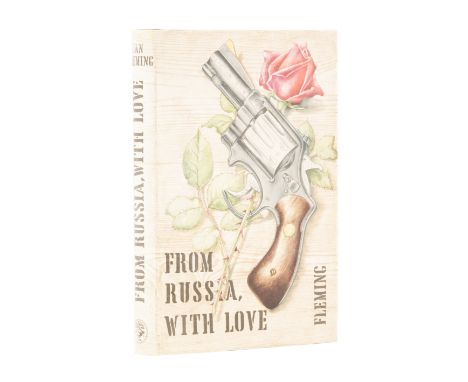 Fleming (Ian) From Russia With Love, first edition, ownership inscription on front free endpaper, original boards with gun-an