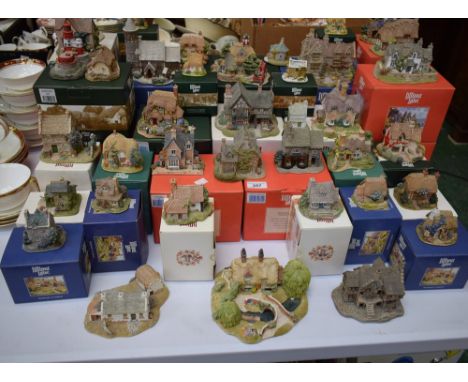 Lilliput Lane - a quantity of models, various sizes, including Fireman's Watch, Armada House, St Stephen's School, Stargazer'