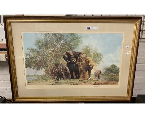 DAVID SHEPHERD PRINT - SIGNED 47CMS (H) X 78CMS (W) PRINT ONLY