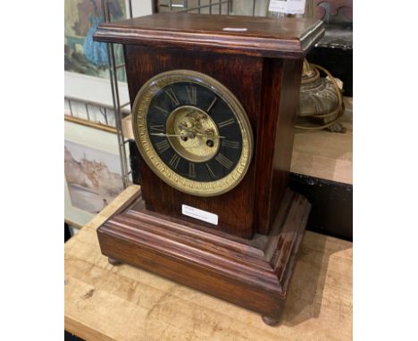 FRENCH MANTLE CLOCK - 35CMS (H) APPROX