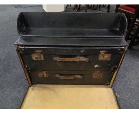 Antique Louis Vuitton Travel Suitcase Owned by Sidney Peterson