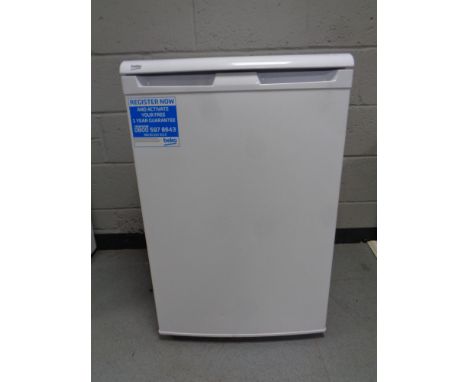 A Beko under bench freezer 