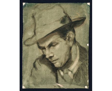 Wiener Künstler Anf. 20. Jh.  23 Portrait-Studien, teils unvollendet. Öl/Lwd. Diverse Formate