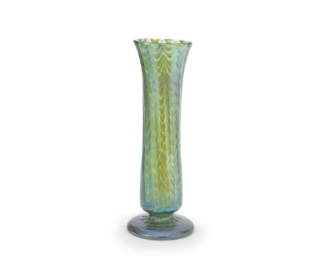 LoetzVase, model no. 6893 from the 'Phaenomen' series, 1898Iridescent glass.31 cm highFootnotes:LiteratureJan Mergl et al, Lö