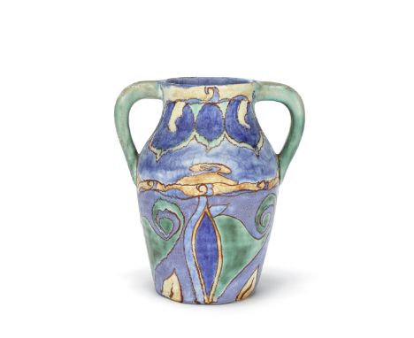Clarice Cliff'Inspiration Persian' two-handled jug, circa 1930Glazed earthenware, painted design. 29.6 cm highProduced by A.J