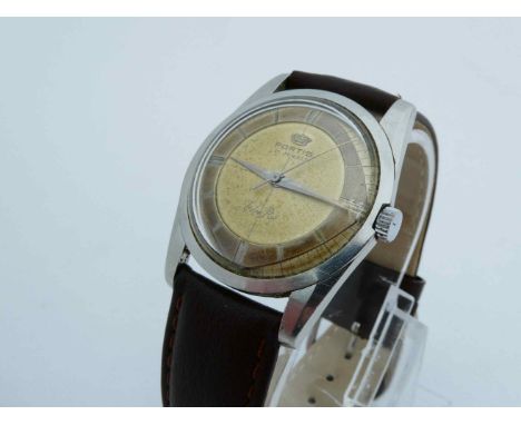 Fortis "Eden Roc" Armbanduhr Forties / Schweiz um 1940, seltene Referenz 2220, Modell Eden Roc, Kaliber 2390, Handaufzug, 21 