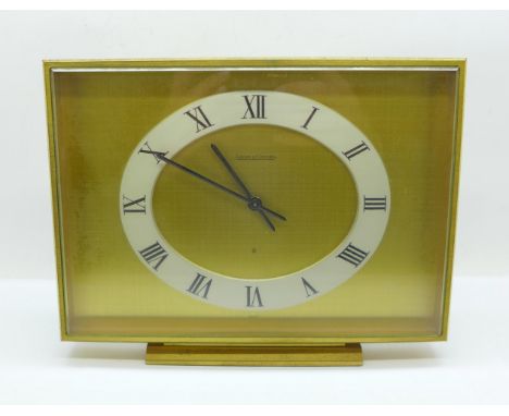 A bedside clock by Jaeger LeCoultre 