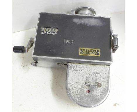 A Setright bus ticket machine 