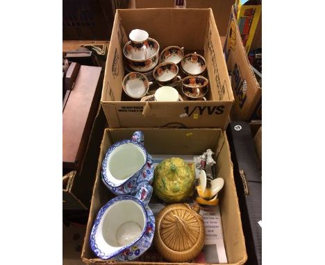 Two boxes including Hummel, Maling chintz etc.