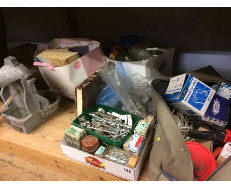 Shelf of various tools