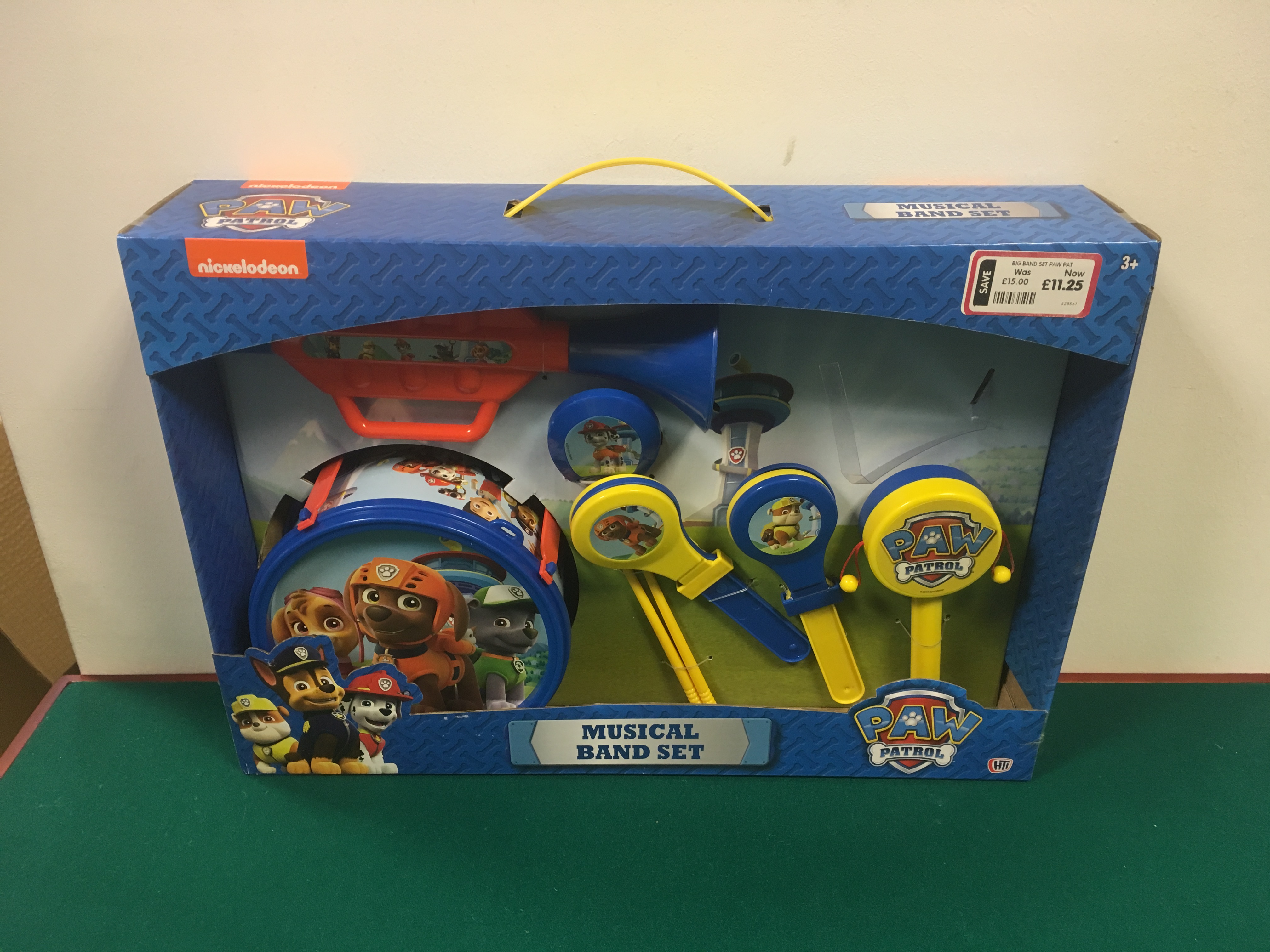 paw patrol musical band set