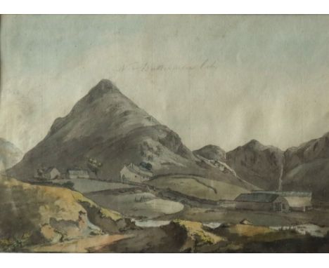Attributed to John White AbbottNear Buttermere LakeWatercolour18.5 x 25.5cmTogether with another watercolour sketch by the sa