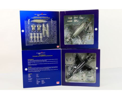 Hobby Master - Two boxed diecast 1:72 scale Mcdonnell Phantom F4 models from Hobby Master. Lot includes Ha 1920 Limited Editi