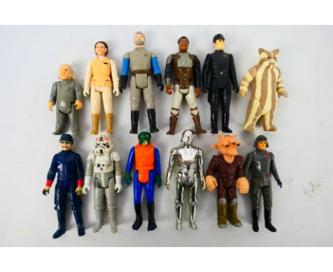 Star Wars - LFL - CPG - GMFGI - A group of 12 loose vintage Star Wars action figures. Lot includes Princess Leia Organa in Ho