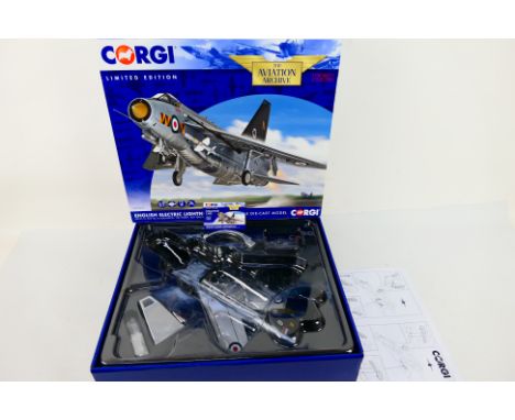 Corgi Aviation Archive - A boxed Limited Edition 1:48 scale Corgi Aviation Archive AA28402 English Electric Lightning F.6 XS9