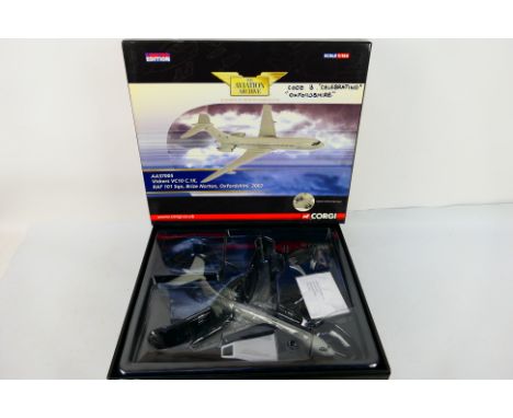 Corgi Aviation Archive - A boxed Limited Edition Code 3 1:144 scale Corgi Aviation Archive AA37005 Vickers VC-10 C.1K. RAF 10