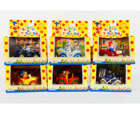 Noddy in Toyland - Lledo. A complete set of Lledo Collectibles 'Noddy in Toyland' diecast models. Items appear Mint in box in