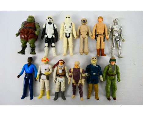 Star Wars - LFL - CPG - GMFGI - 12 loose vintage Star Wars action figures. Lot includes Lando Calrissian (Hong Kong, LFL 1980