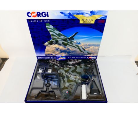 Corgi Aviation Archive - A boxed Limited Edition Corgi Aviation Archive AA27204 1:72 scale Avro Vulcan B.2, XM575, RAF 101 Sq