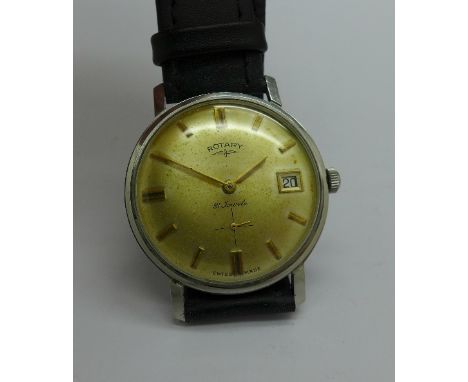 A Rotary wristwatch, 21 jewels