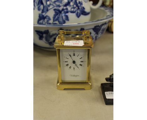 Small 5 glass carriage clock