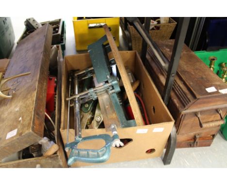 Box of mixed tools