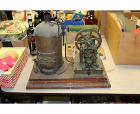 Static steam engine