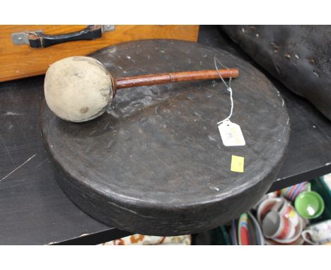 Vintage gong, diameter 39 cm 