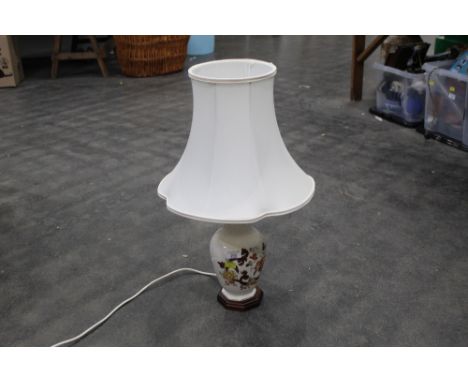 Mason's brown velvet lamp